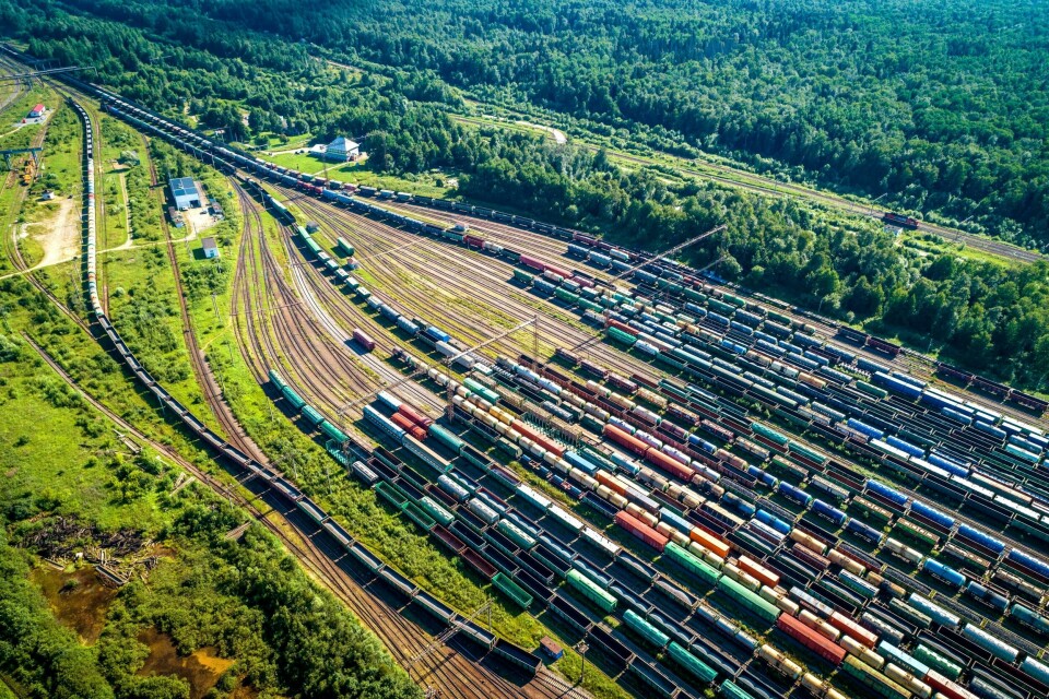 Russian Railway’s Bekasovo marshalling yard near Moscow RZD_Bekasovo marshalling yard Moscow