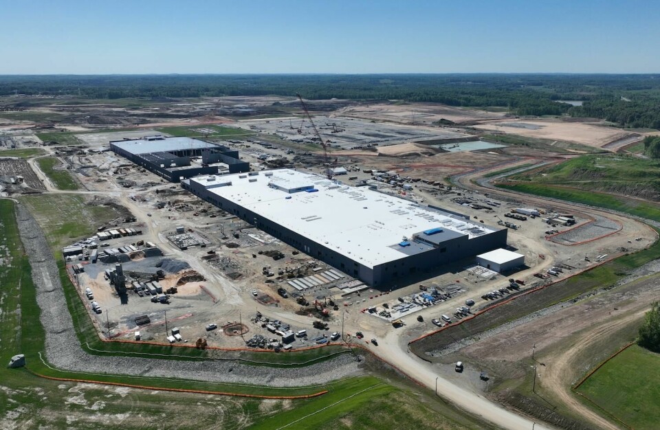 Toyota Battery Manufacturing North Carolina Toyota North Carolina construction progress_TBMNC