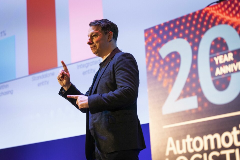 Martin Corner, head of supply chain and logistics at Aston Martin, said that supply chain needed to be a standalone function in the C-suite within the next five years Martin_Corner01_ALSC_Bonn_191