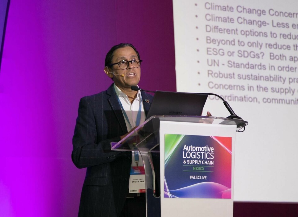 Ulises Neri Flores, vice-chair of the Expert Group of Sustainable Resource Management at the United Nations Ulises Neri Flores_UN