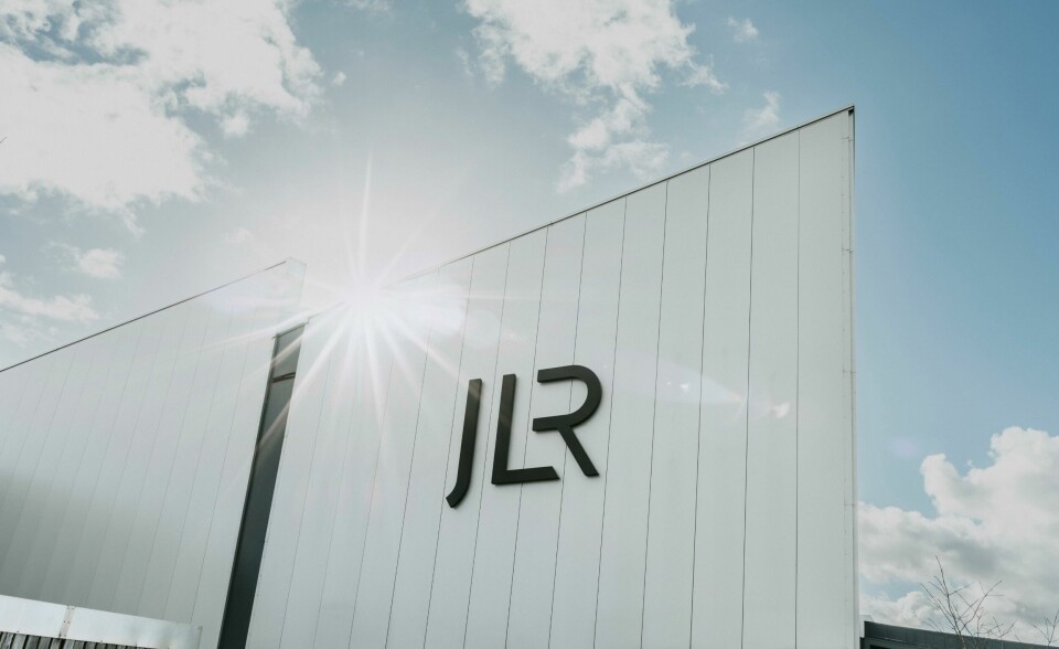 JLR restarts vehicle shipments to the US following a pause due Trump tariffs on car and parts imports JLR Logo in Situ-6
