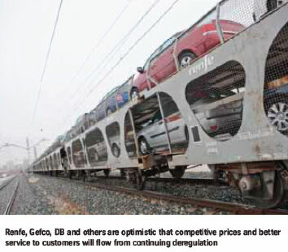 Europe divided over rail cargoes renfe-gefco