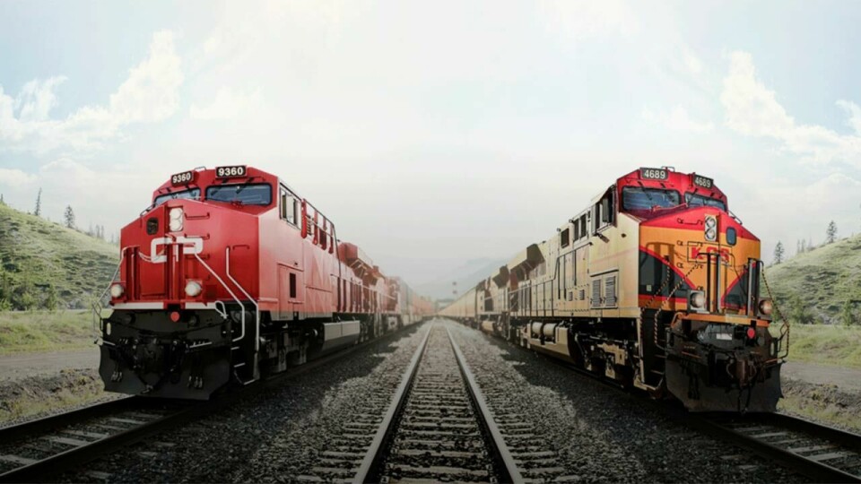 Canadian Pacific and Kansas City Southern railways look to merge networks CP-PLUS-KCS