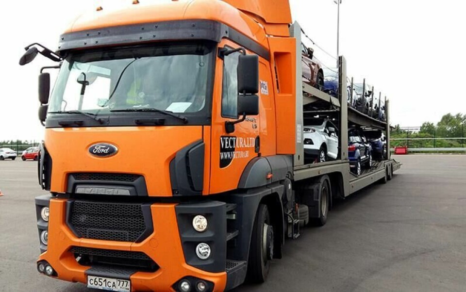 No more than 20-30% of Vectura’s car carrying trucks are currently operating Vectura_carrier