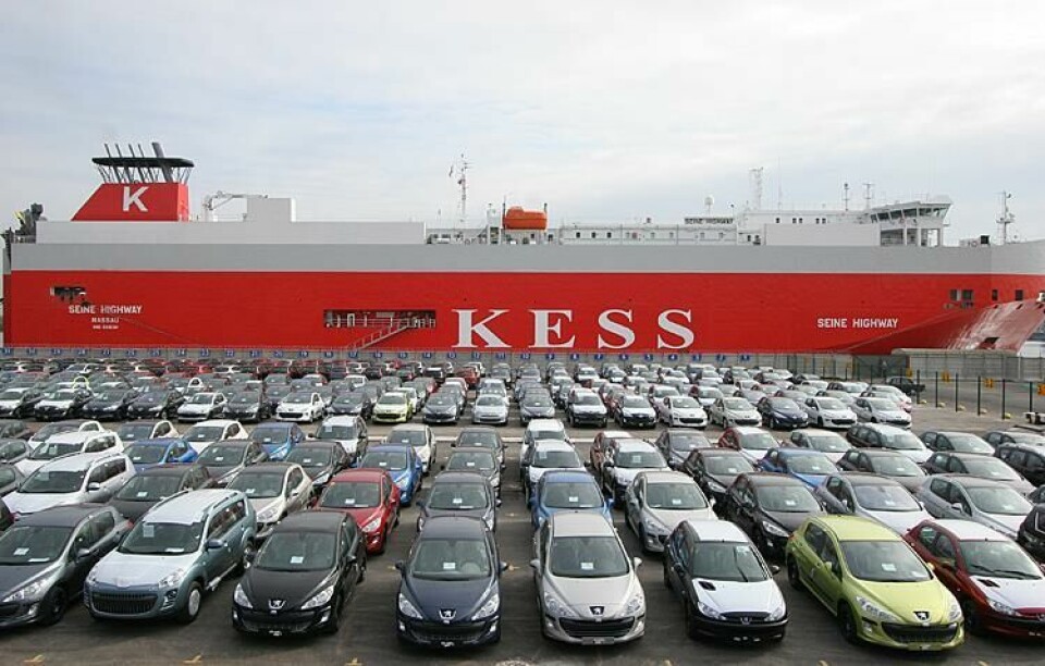 Foreign vehicle imports have dried up at Russian ports, including St Petersburg St_Petersburg_port_car_terminal