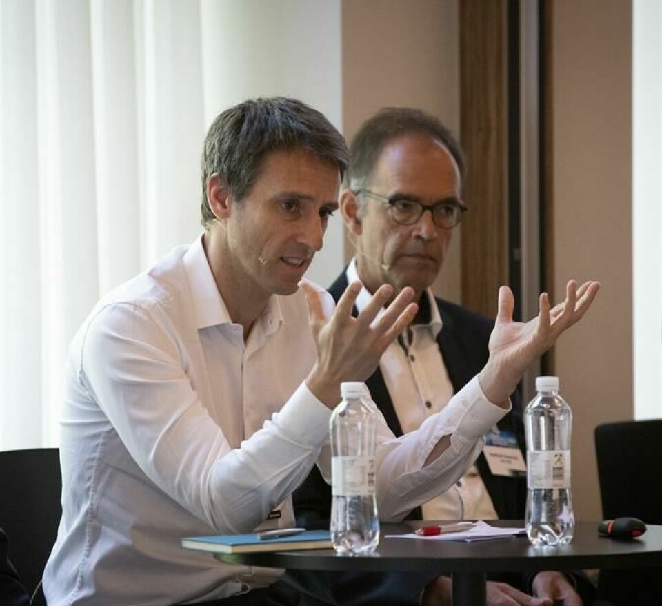 PSA Group’s Xavier Peroutka (left) with Harmut Haubrich of Inform Xavier_Peroutka_PSA(2)