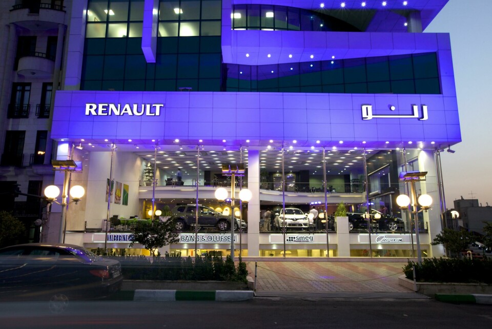 Groupe Renault and compatriot PSA had a strong presence in Iran – until the US-led sanctions kicked in. Credit: Renault Groupe Renault, Iran JV