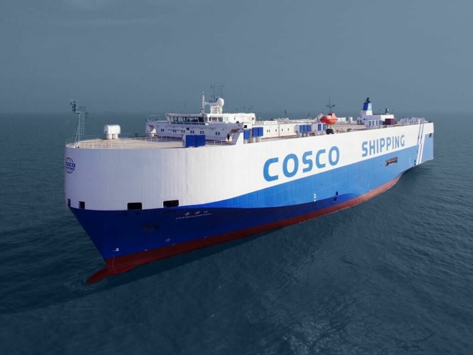 Cosco Shipping Specialized Carriers and its joint venture, Guangzhou Yuanhai Automobile Shipping, has ordered 24 large-scale LNG dual-fuel ro-ro ships CoscoPCTC