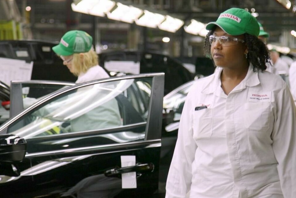 Honda of America Manufacturing has 12 US production centres Indiana plant, Honda of America Manufacturing