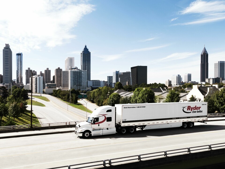 Market sharing: New rental platform for underused trucks Ryder truck