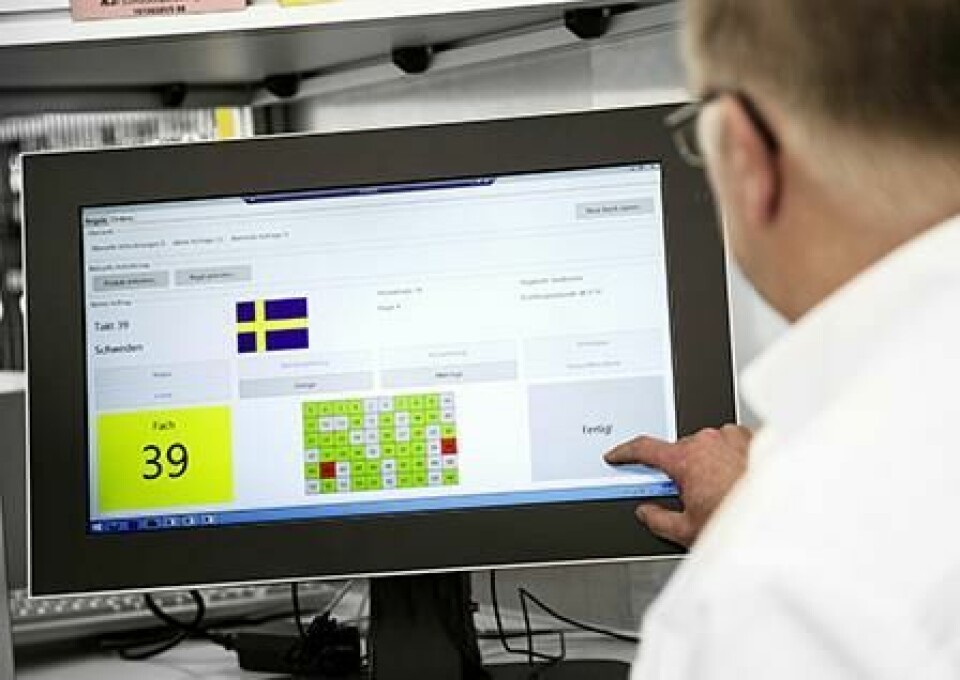 As part of the supermarket 2.0 concept, Audi is currently testing goods-to-man operations with the commissioning of driver’s manuals at its Ingolstadt plant Audi’s logistics of the future: Goods being commissioned move