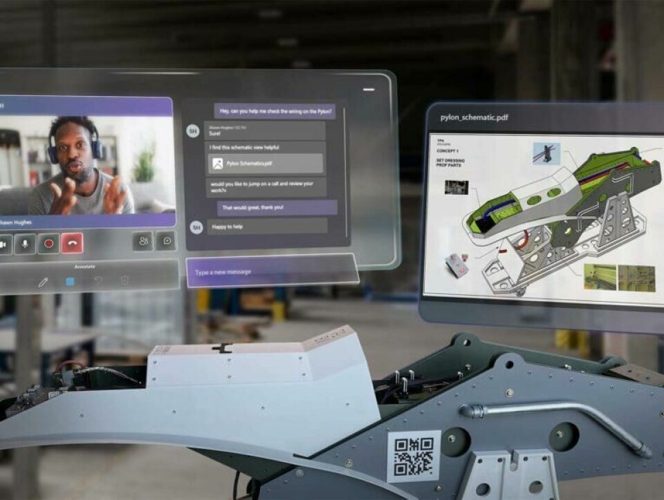Microsoft Dynamics 365 Guides means HoloLens 2 users can use a range of holographic windows (Image courtesy of Microsoft) MS_Toyota_HoloLens_Guides