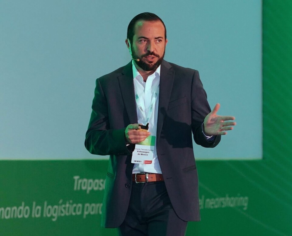VW de Mexico’s Bernardo Taboada Cortina pointed to the importance the carmaker gives to the development of logistics talent at its Puebla plant Bernardo Taboada Cortina_VW de Mexico