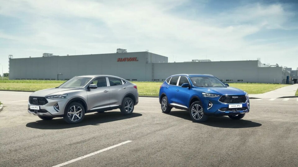 The F7 and F7x sold by Haval in Russia Haval_Russia