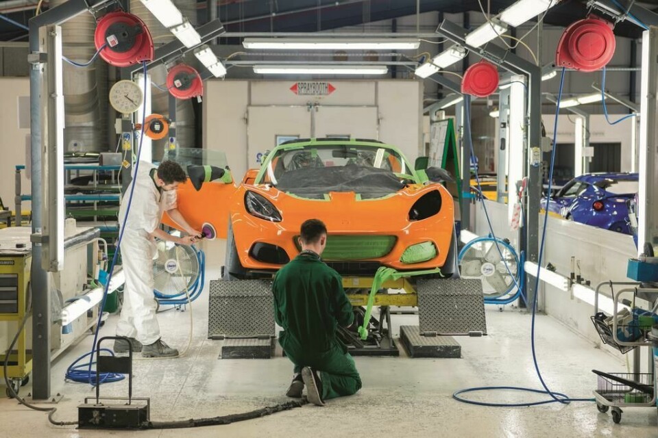 Lotus plant in HethelThe company has increased investment and expanded UK-based production in recent years. Handmade_In_Hethel_9 (1)