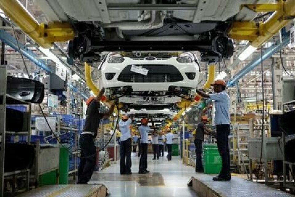 Assembly at Ford Chennai Assembly at Ford Chennai