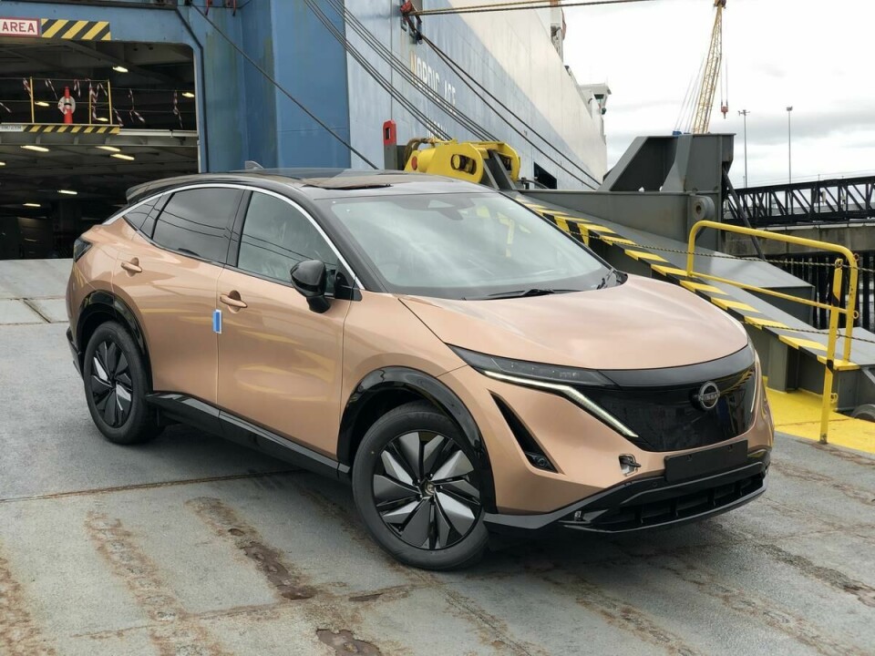 The first Nissan Ariya EVs have arrive in the UK through the port of Tyne Nissan_Ariya_Tyne_landscape