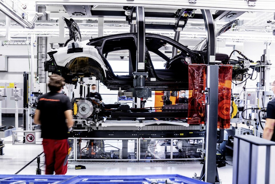 How Audi wants to use its supply chain as a force for good Audi battery installation