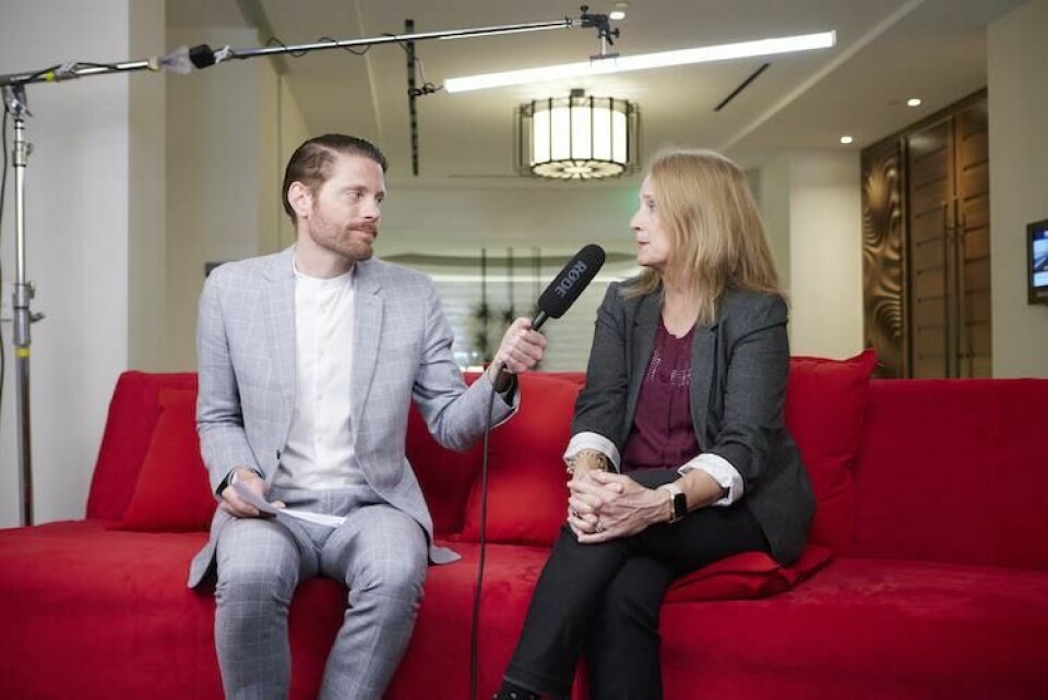 Rory Hepner speaks to the partnerships and human capital that will help MBUSA meet its targetsRory Hepner sits down with Christopher Ludwig, chief content officer, Automotive Logistics & Ultima Media, for her Red Sofa Interview at the Finished Vehicle Logistics North America conference, 2023 Rory Hepner sits on a red sofa alongside Christopher Ludwig at the Finished Vehicle Logistics conference