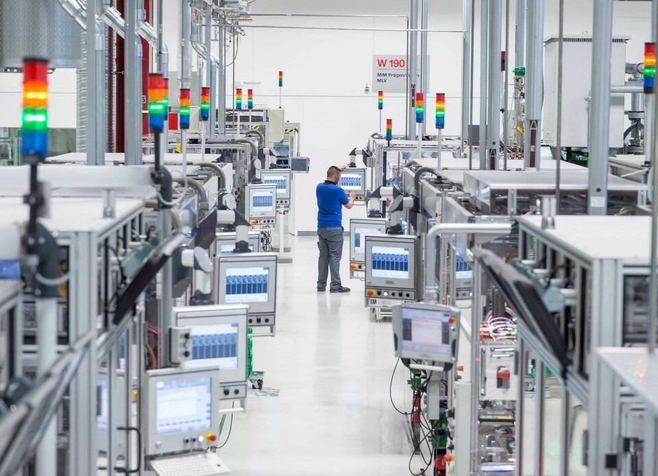 Bosch offers a good working environment for IT and software experts, according to Rathanparkhe Robert Bosch factory