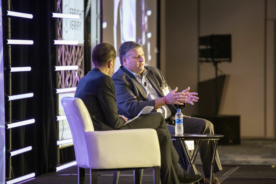 Nissan’s Steve Jernigan Nissan speaks at the Finished Vehicle Logistics eventJernigan says that current supply problems impacting the inbound supply of parts were likely to shift to the outbound sector Nissan's Steve Jernigan Nissan speaks at the Finished Vehicle Logistics event
