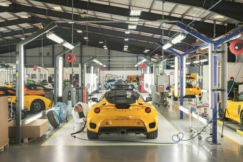 Lotus has spent £100m ($136m) on its Hethel facility in the UK, with a new production hall to build the Emira Handmade_In_Hethel_11