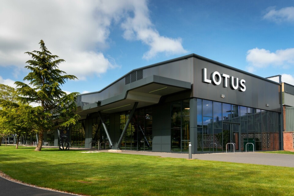 The exterior of the newly transformed Hethel facility in the UK Hethel-Site-Investment-2