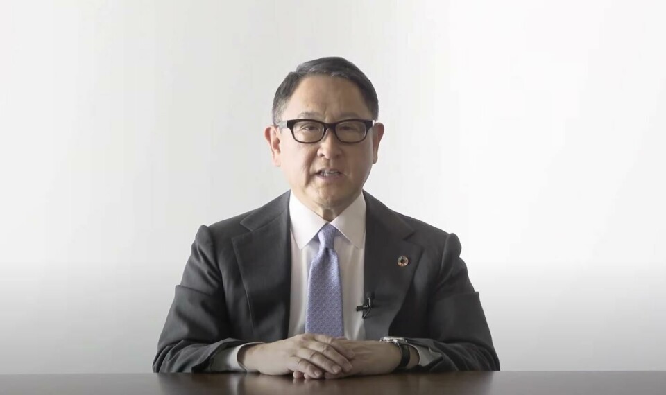 Toyota’s president Akio Toyoda said that in the ten years since the Tohoku earthquake the automotive industry has helped drive regional recovery, while also safeguarding employment AkioToyoda_address