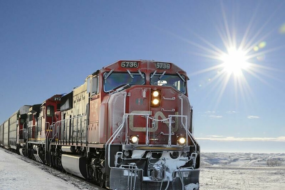 CN claims it offered the union several new agreements that improved safety, wages and work life balance. (Credit: Gurpal Badesha) CN 5326 Fabyan