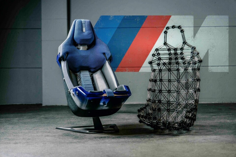 The BMW M Visionary Materials Seat wins the Altair Enlighten Award 2024 in the Sustainable Process category The BMW M Visionary Materials Seat wins the Altair Enlighten Award 2024 in the 'Sustainable Process' category