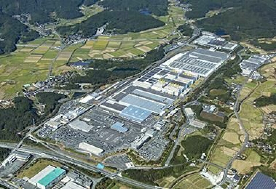 Toyota plant in Kyushu Toyota plant in Kyushu