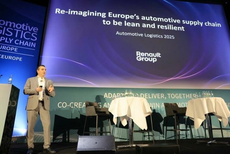 Jean-Marc Carlicchi, vice-president, supply chain engineering, Renault Group Jean-Marc Carlicchi, vice-president, supply chain engineering, Renault Group
