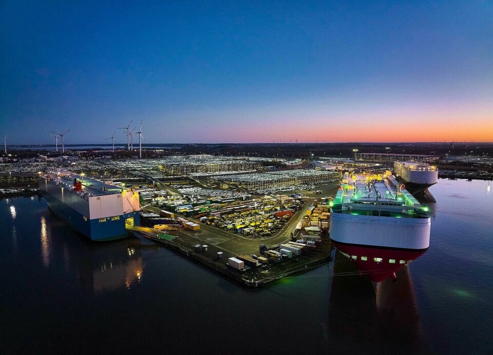 BYD Explorer No. 1 on its maiden voyage to Bremerhaven, which marks the beginning of a new era for the OEM intending to pave the way to Europe csm_20240119_blg_autoterminal_brhv-img_48d51d8372