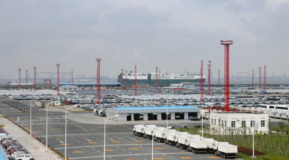 Shanghai’s Haitong Car Terminal in the Waigaoqiao port area Shanghai_Haitong_terminal_WW
