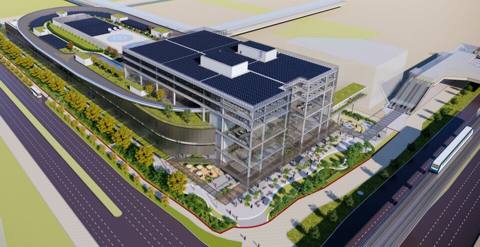 Rendering of the Hyundai Motor Group Innovation Center in Singapore Hyundai Motor Group Innovation Center in Singapore HMGICS