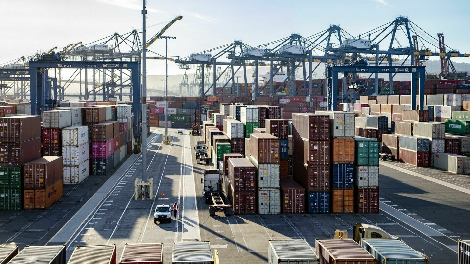 Shipping delays and staff shortages have led to container congestion at the US west coast ports PortLA_containerized-cargo