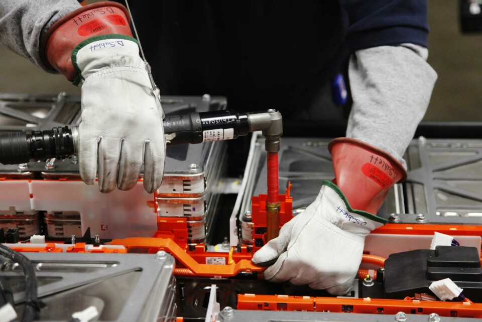 The condition of a used EV battery is determined less but its age than by factors such as charging history. Credit: Nissan Battery, Nissan Leaf