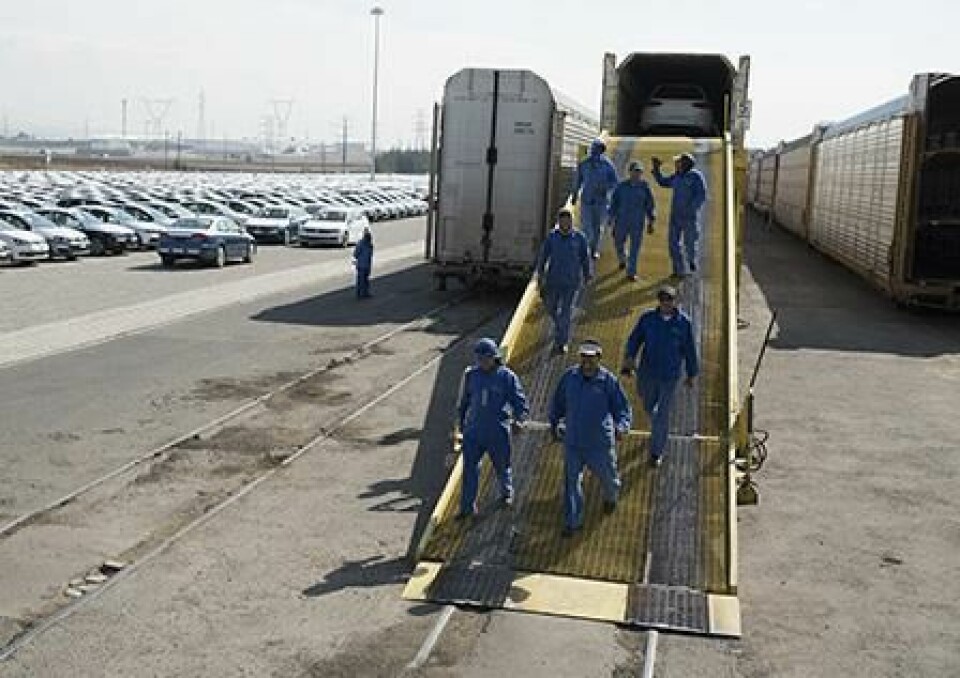 Damage on rail routes is encouraging Audi to think about using short-sea shipping instead for exports from Mexico to the west coast of the US and Canada