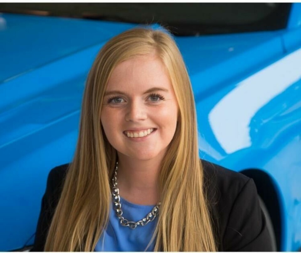 Becca Adam says her team is looking at applications in true end-to-end control towers and using data to automate decision making with AI Becca Adam, Ford headshot