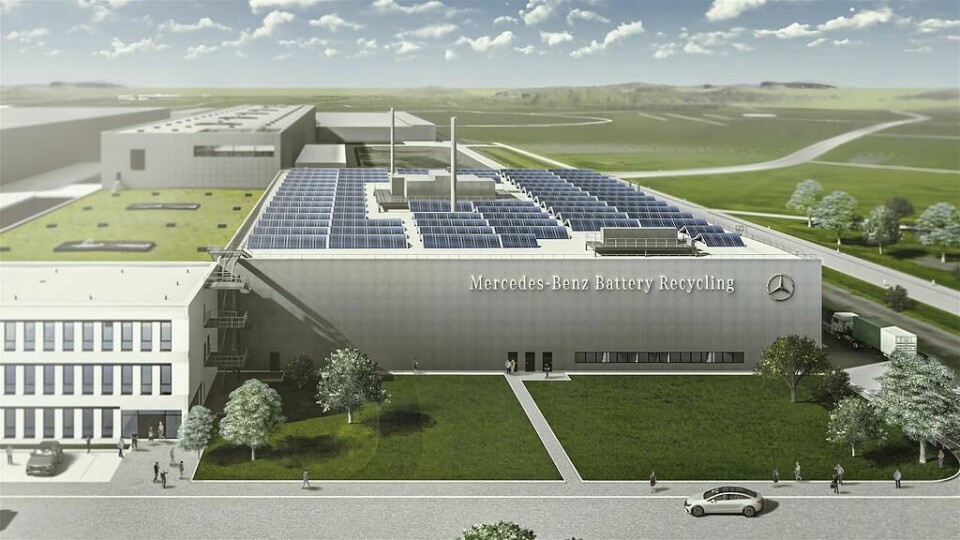 Mercedes-Benz breaks ground on battery recycling plant in Kuppenheim MercBenz Recycling Kuppenheim
