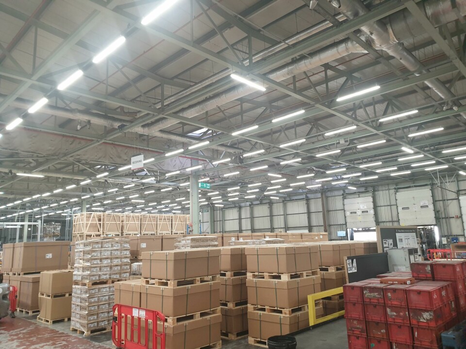 Parts warehouses, such as this one in Sunderland, UK are shared by the Alliance members across the world. Credit: Nissan Warehouse, NMUK
