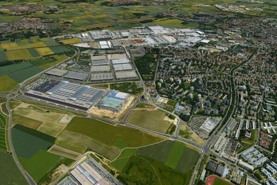 Audi special report: Strong at the core Luftaufnahme Werk Ingolstadt