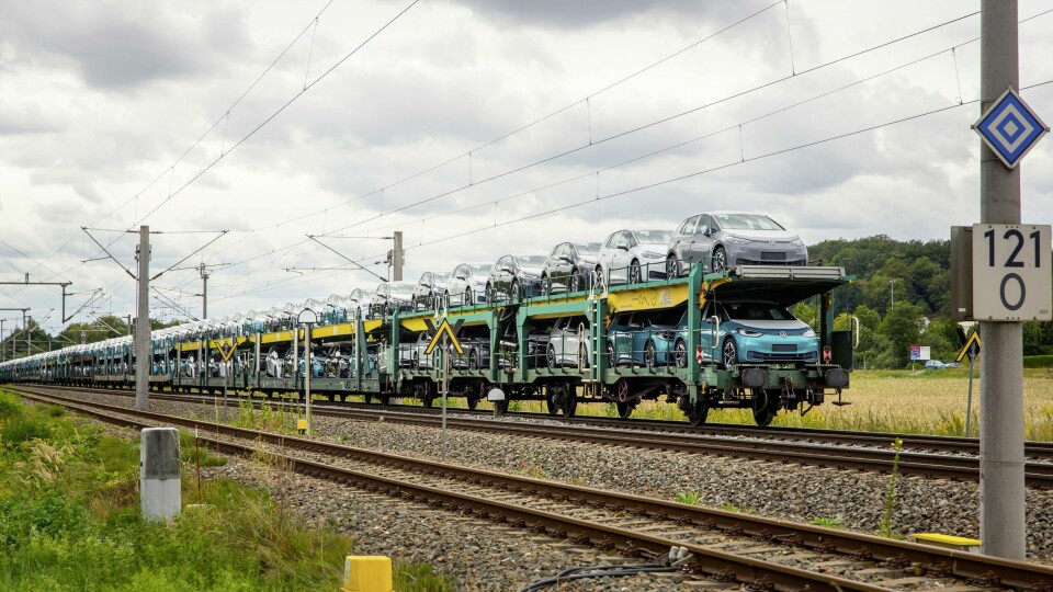 In Germany and Austria VW has already switched the rail transport it uses for parts and finished vehicle shipments completely to green electricity ID.3_Rail