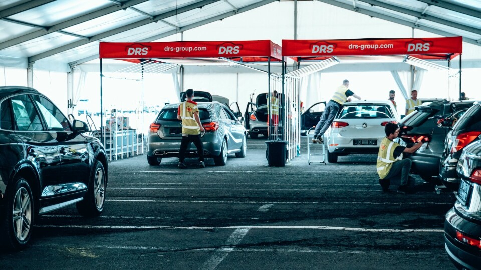 DRS Group, through its joint venture with Dent Master, has the capability to take on anything from a one-car repair to a 40,000-vehicle project DRS_large-scale project