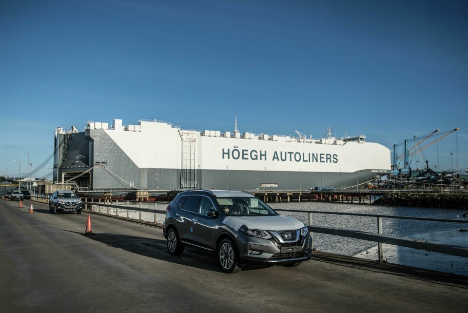 Exports of UK-made vehicles to key markets including the EU dropped in the first half of the year. Credit: Port of Tyne Port of Tyne