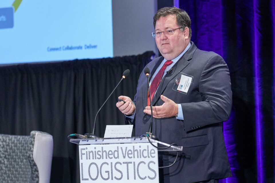 Scott Mabry of VWoA said that logistics partners should learn from each other to improve services across the nework Scott Mabry, VWoA