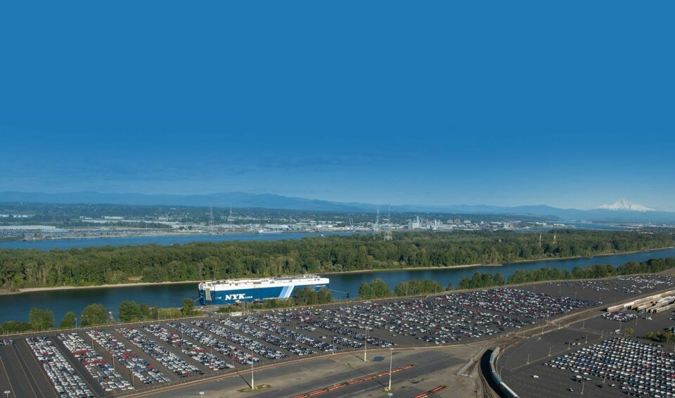 GM had consolidated the number of gateways it is using for vehicle imports in the US, with Portland chosen as its primary location Port_Portland_autoterminal