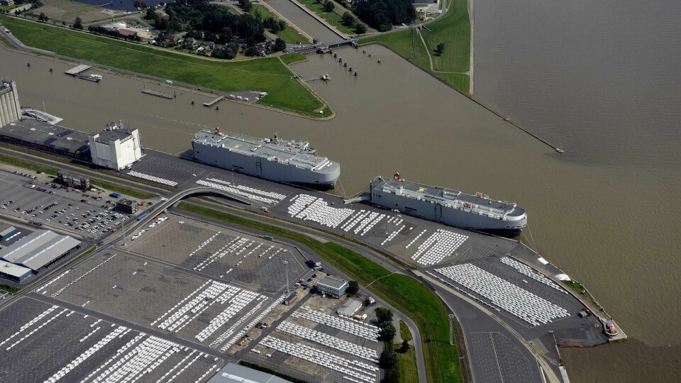 VW worked with its terminal operator EVAG to manage the volatility in vehicle movements to and from Emden as the year went on Emden_VW_02
