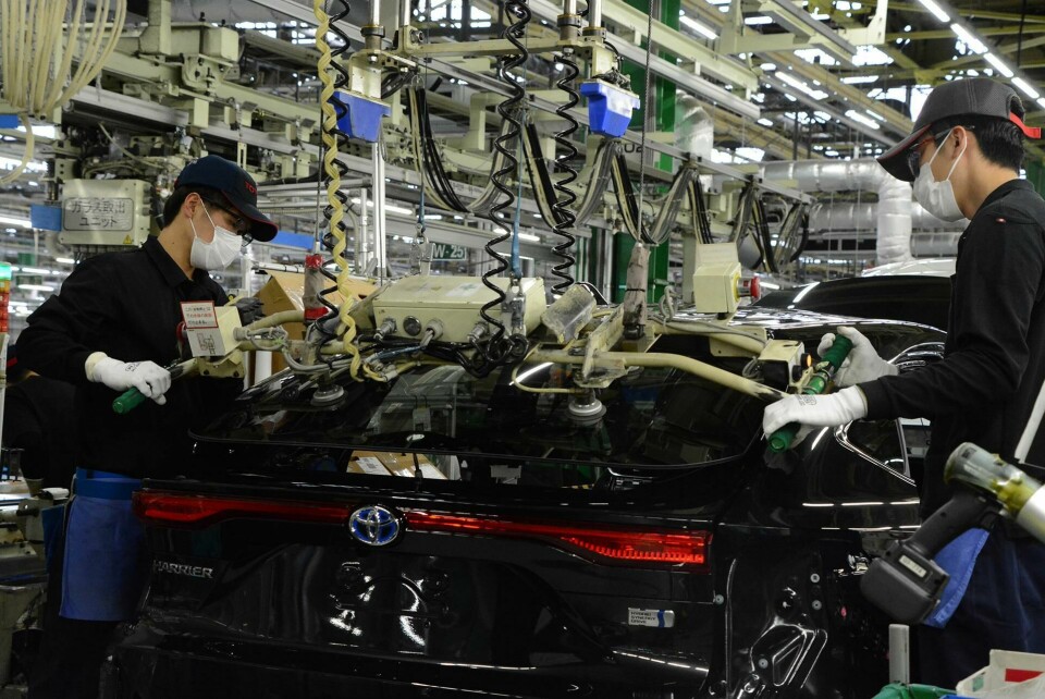 Fukushima earthquake hits automotive and semiconductor supply chains Toyota Harrier production Tanaoka japan