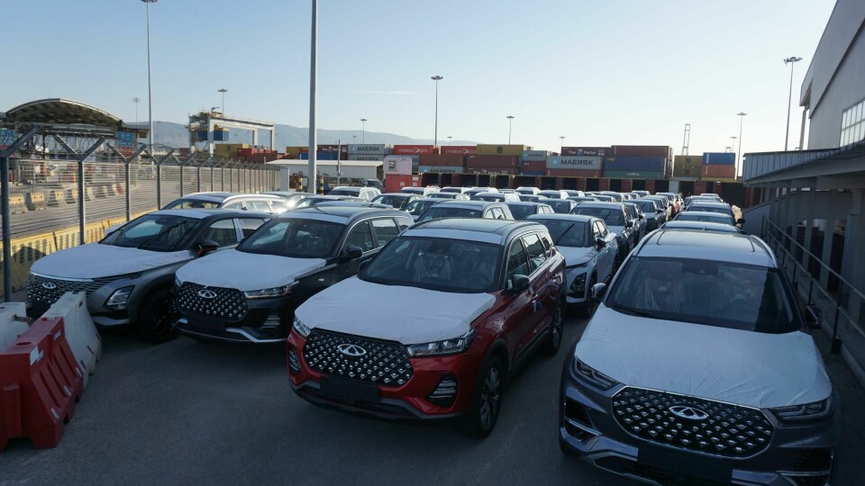 DP World is providing unloading and vehicle storage services to Chery Automotive at the Yarímca container terminal Chery_vehicles_Turkey_Yarimca